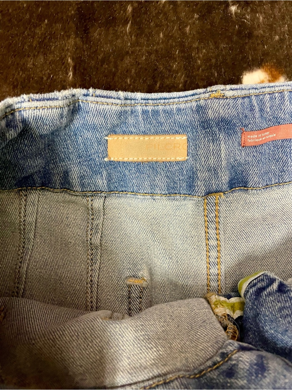 Anthropologie Pilcro Size 29 “The Skipper” Cropped Wide-Leg Jeans- gently used - Picture 7 of 14